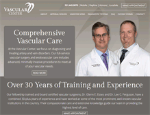 Tablet Screenshot of mobilevascular.com